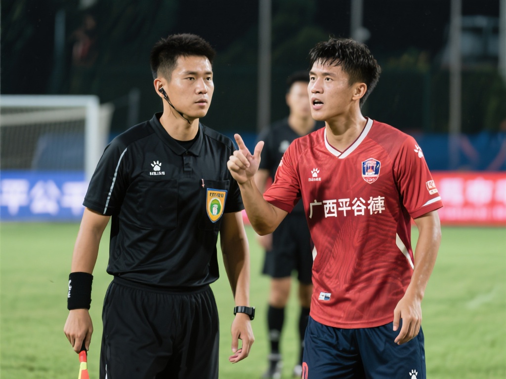 在足球赛场上，公平与尊重是比赛的核心价值