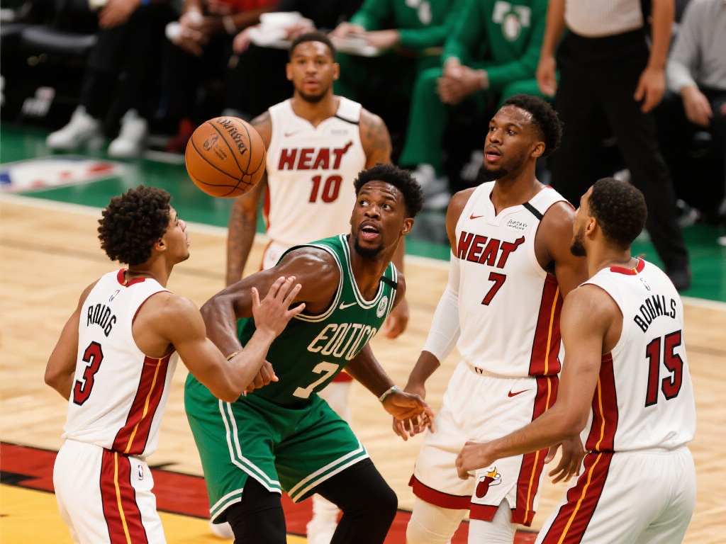 这场比赛中，热火队展现了令人叹服的团队篮