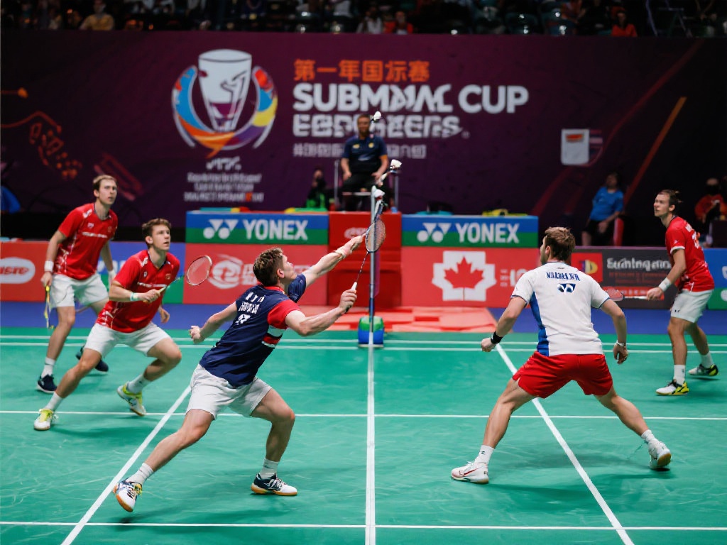 苏迪曼杯小组赛:加拿大对捷克激烈对决 每一届苏迪曼杯都备受羽毛球迷的关注,这项